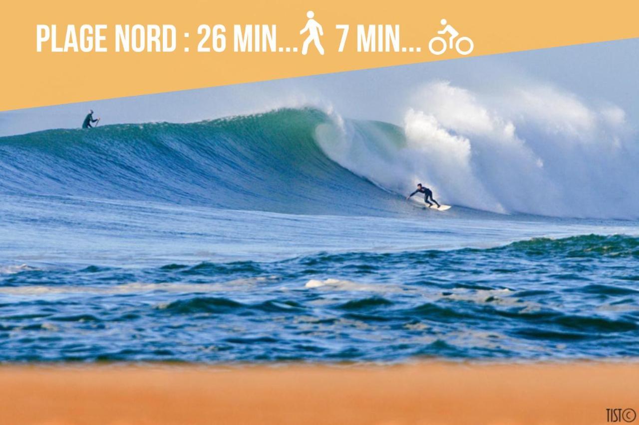 Hossegor - Plage 100M - Surf - Famille - Couple Soorts-Hossegor Kültér fotó